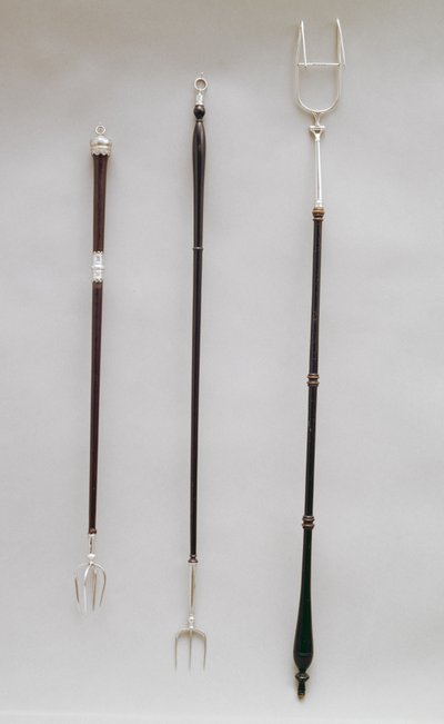 Toasting forks, London, 1794-98 by English School